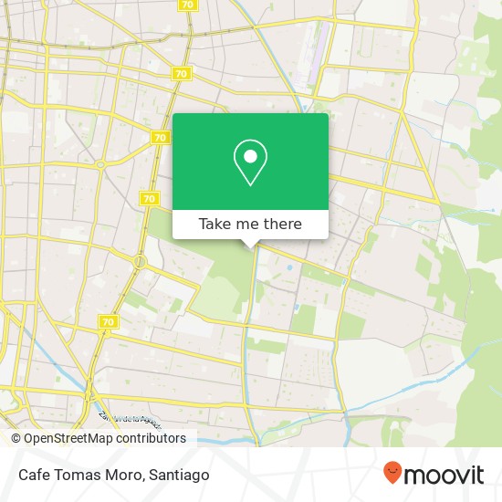 Mapa de Cafe Tomas Moro