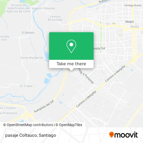 pasaje Coltauco map