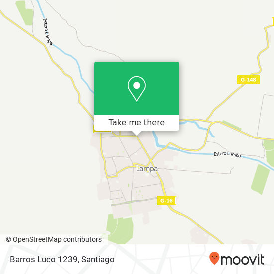 Barros Luco 1239 map