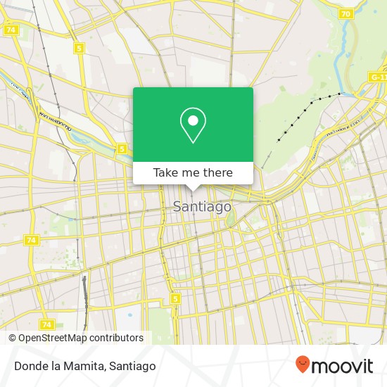 Donde la Mamita map