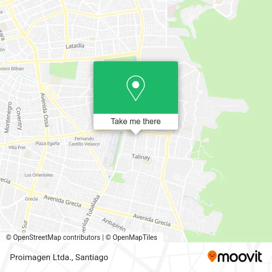 Proimagen Ltda. map