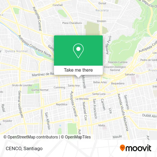 CENCO map