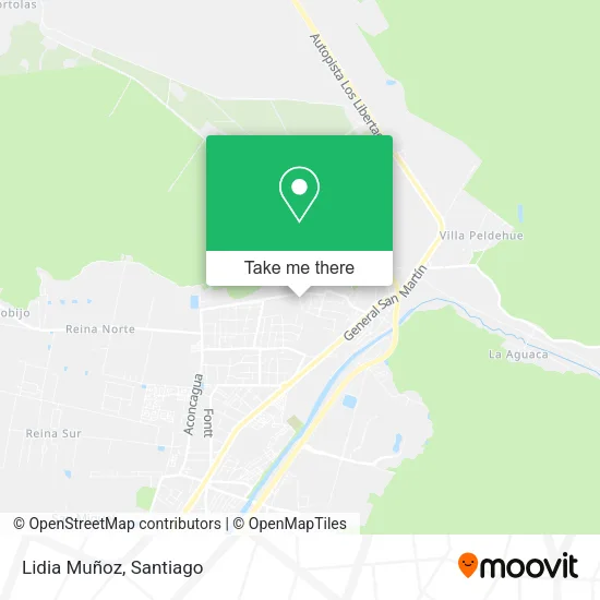 Lidia Muñoz map