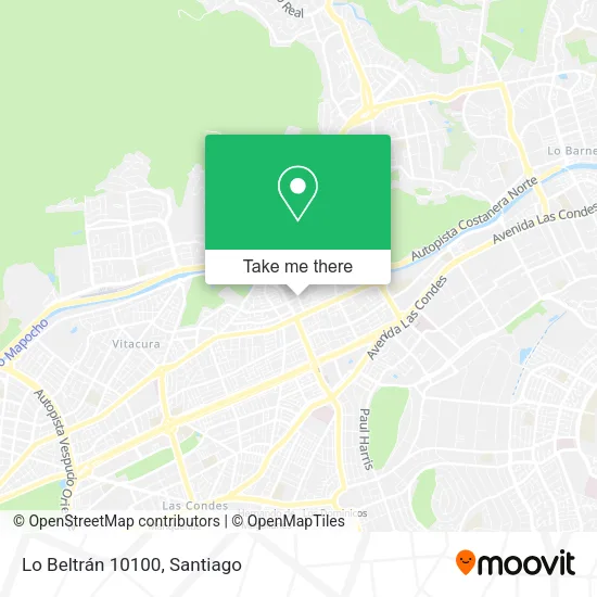 Lo Beltrán 10100 map