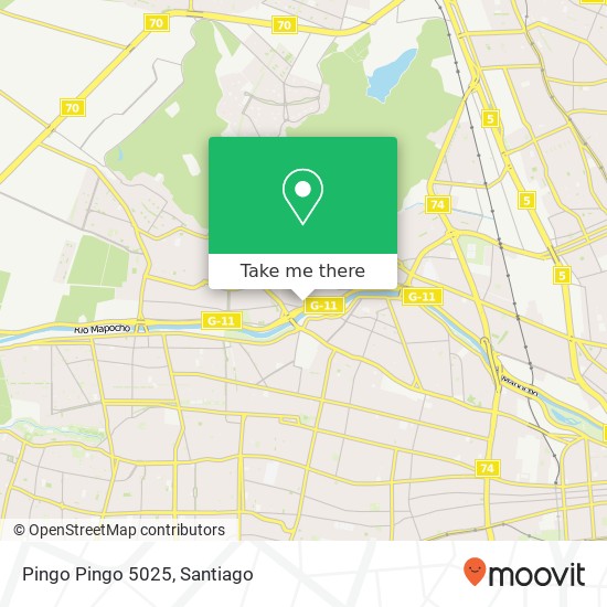 Pingo Pingo 5025 map