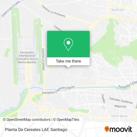 Planta De Cereales LAF map