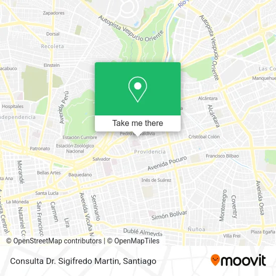 Consulta Dr. Sigifredo Martin map