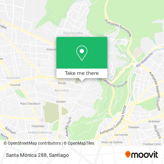 Santa Mónica 288 map