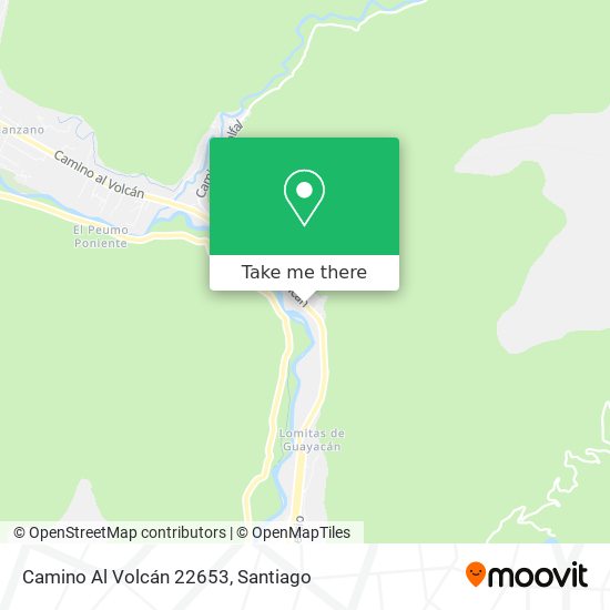 Camino Al Volcán 22653 map