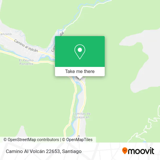 Mapa de Camino Al Volcán 22653