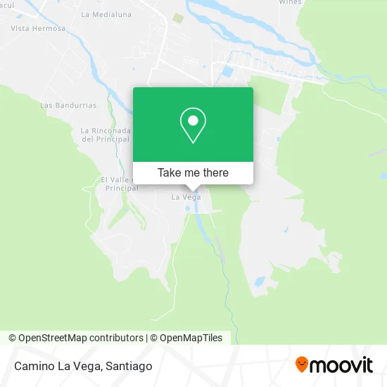 Mapa de Camino La Vega