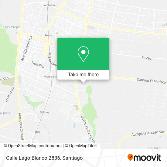Calle Lago Blanco 2836 map