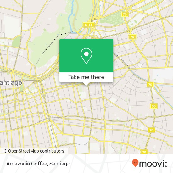 Amazonia Coffee map