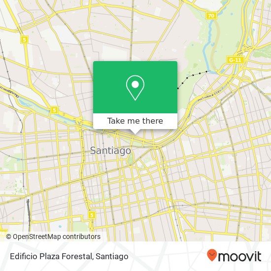 Edificio Plaza Forestal map