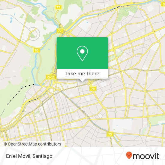 En el Movil map