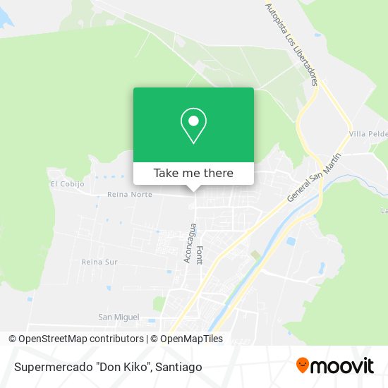 Supermercado "Don Kiko" map