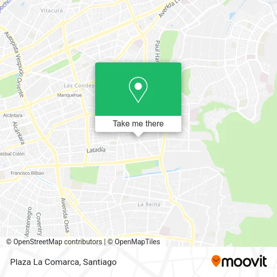 Plaza La Comarca map