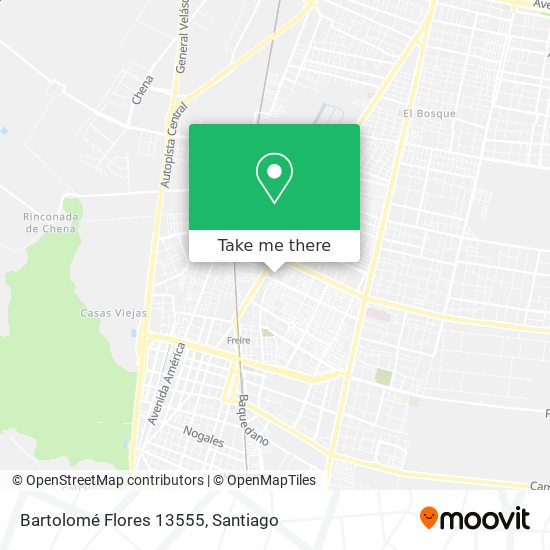 Bartolomé Flores 13555 map