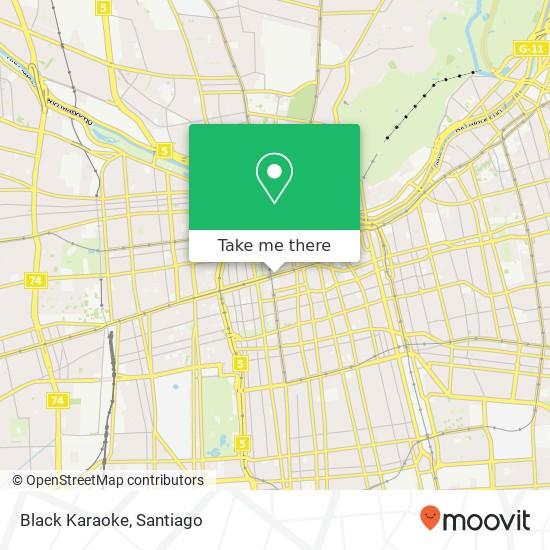 Black Karaoke map
