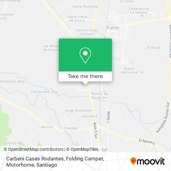 Carbeni Casas Rodantes, Folding Camper, Motorhome map