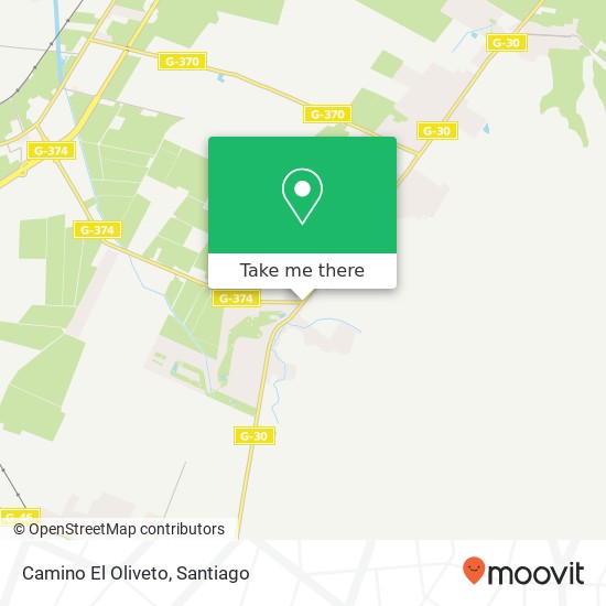 Camino El Oliveto map