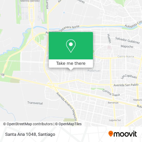 Santa Ana 1048 map