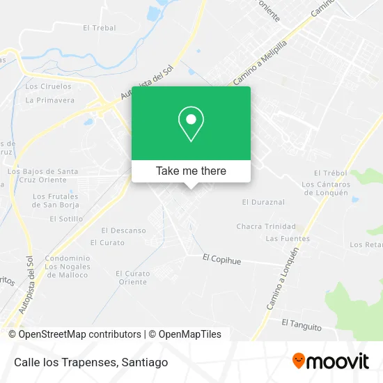 Mapa de Calle los Trapenses