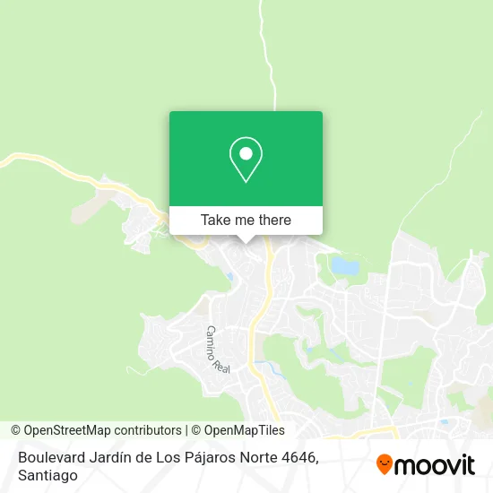 Boulevard Jardín de Los Pájaros Norte 4646 map