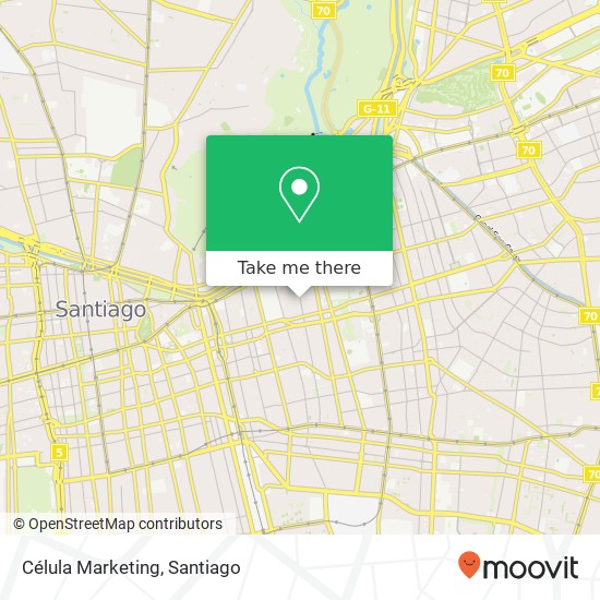 Célula Marketing map