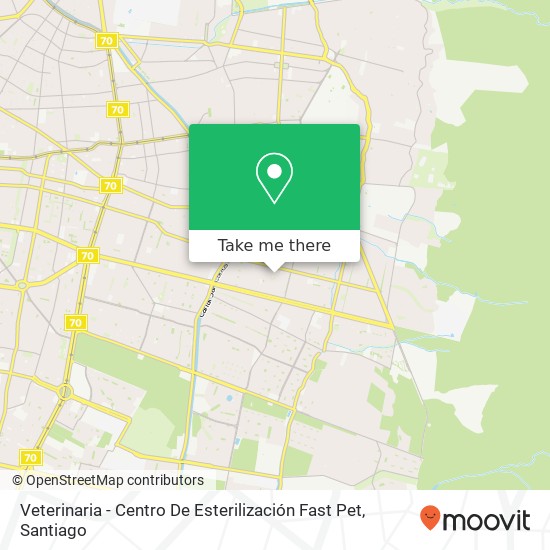 Veterinaria - Centro De Esterilización Fast Pet map