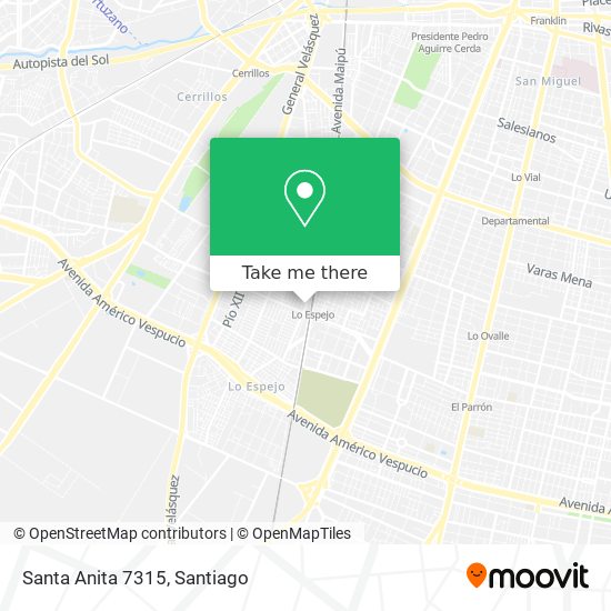 Santa Anita 7315 map