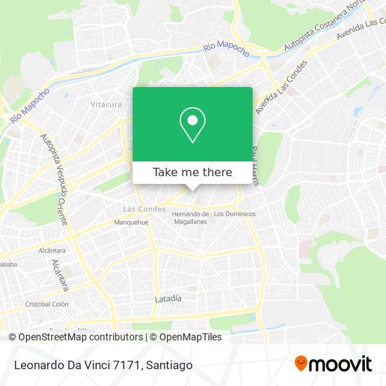 Leonardo Da Vinci 7171 map