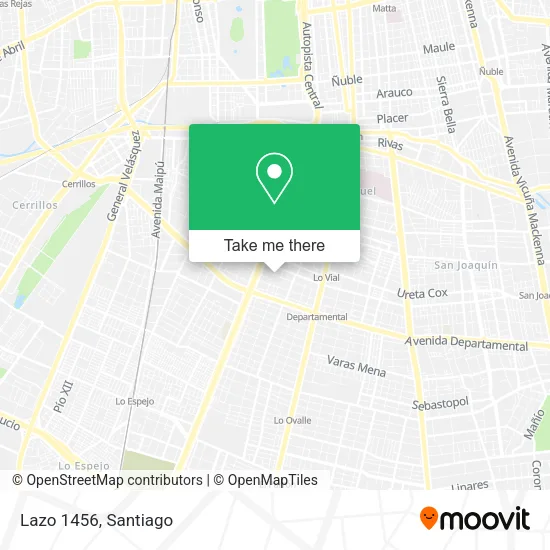 Lazo 1456 map