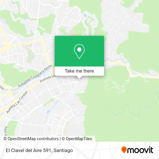 El Clavel del Aire 591 map