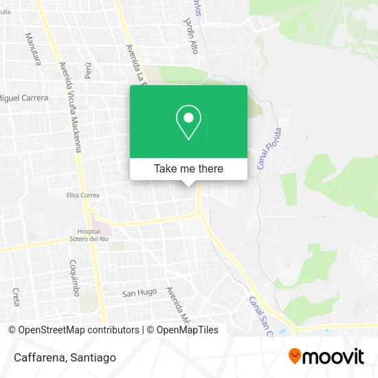Caffarena map