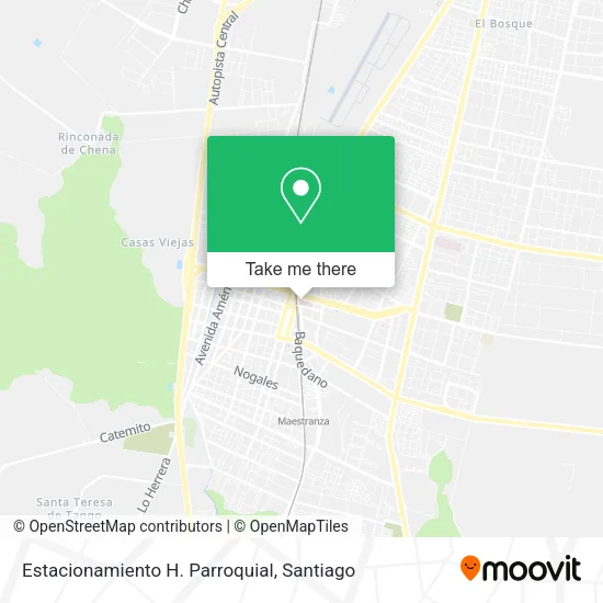 Estacionamiento H. Parroquial map