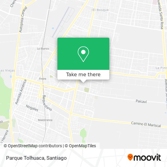 Parque Tolhuaca map