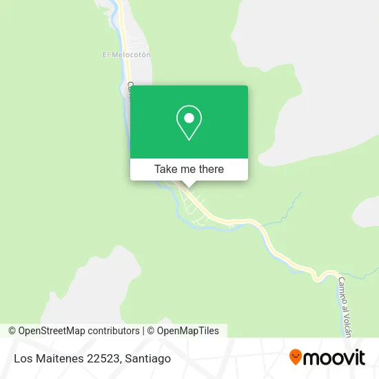 Los Maitenes 22523 map