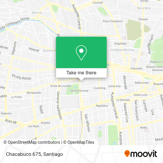 Chacabuco 675 map