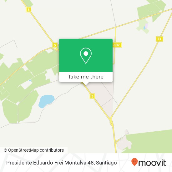 Mapa de Presidente Eduardo Frei Montalva 48