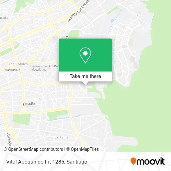 Vital Apoquindo Int 1285 map