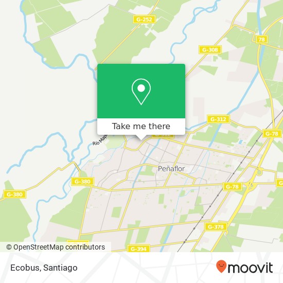 Mapa de Ecobus