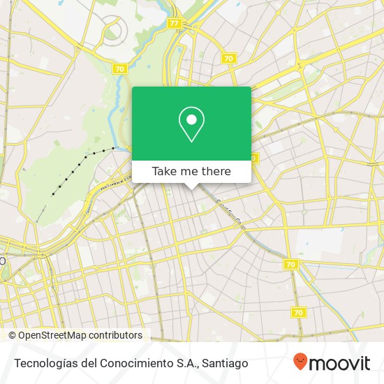 Tecnologías del Conocimiento S.A. map