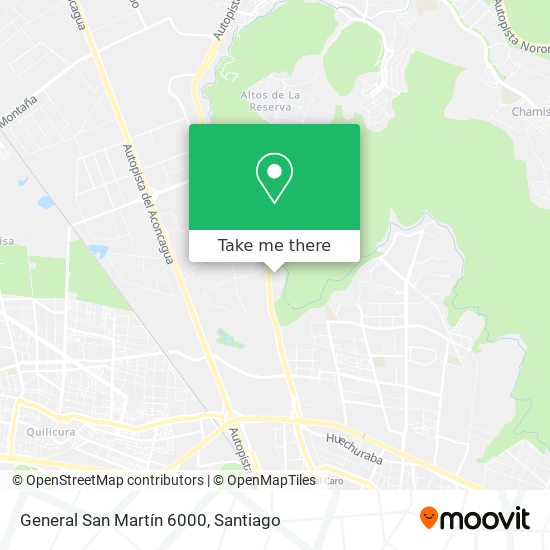 Mapa de General San Martín 6000