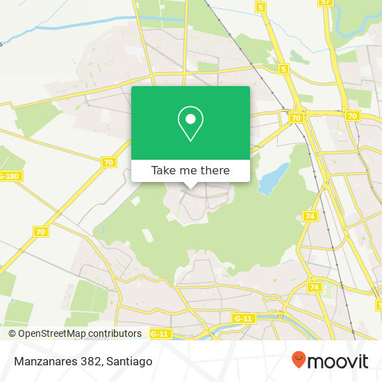Manzanares 382 map