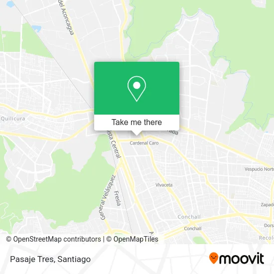 Pasaje Tres map