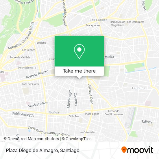 Plaza Diego de Almagro map