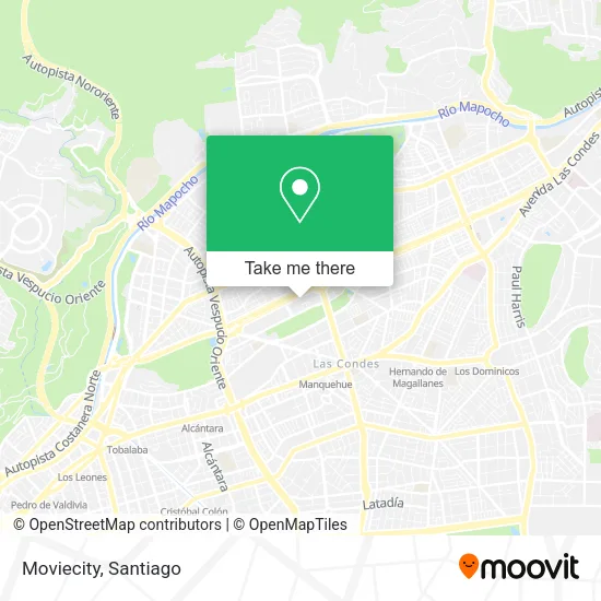 Moviecity map