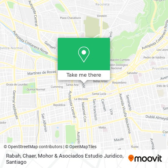 Rabah, Chaer, Mohor & Asociados Estudio Juridico map