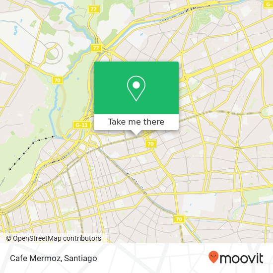 Cafe Mermoz map